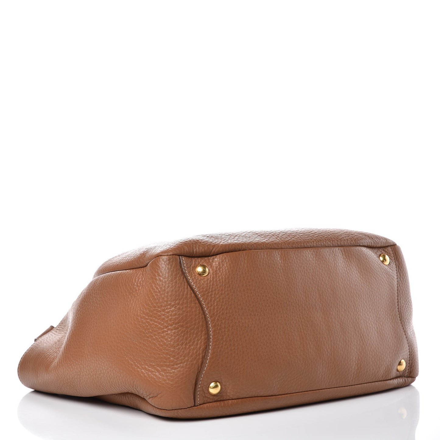 Vitello Daino Side Pocket Hobo Cuoio