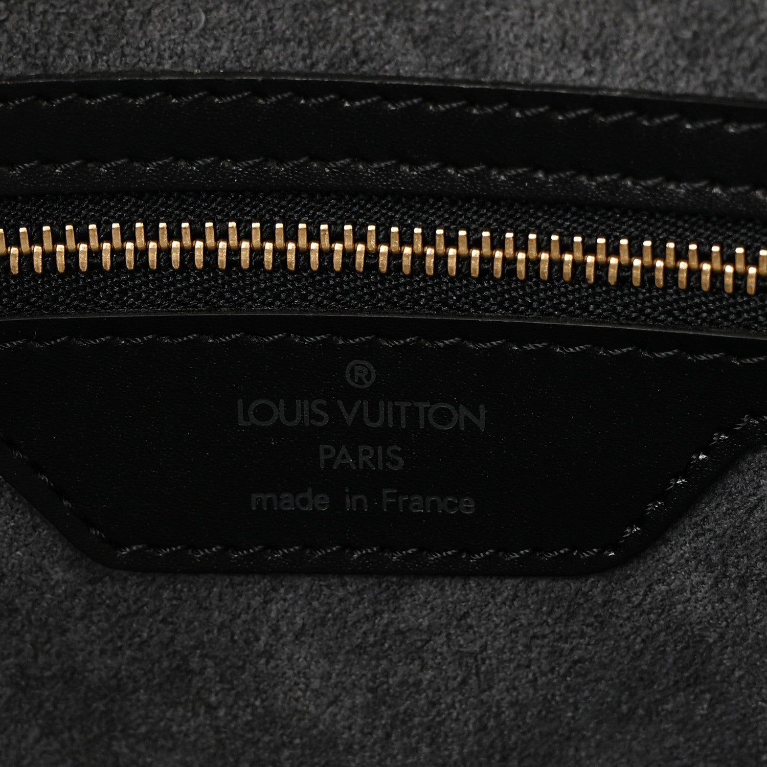 Louis Vuitton Epi Saint Jacques PM  Black 6 of 9