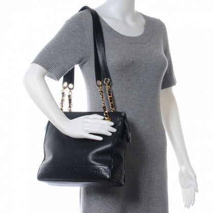 Chanel Caviar Shoulder Bag Black 2 of 7
