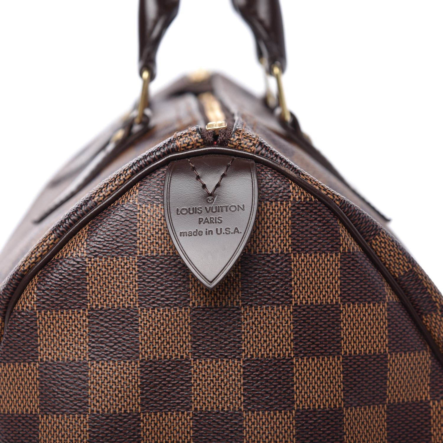 Louis Vuitton Damier Ebene Speedy 35 8 of 10