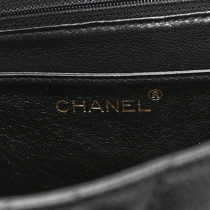 Chanel Caviar Quilted Jumbo Kelly Flap Black 6 of 11