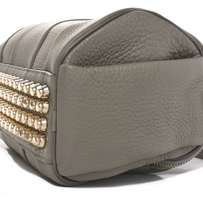 Alexander Wang Pebbled Lambskin Rockie Oyster Pale Gold Hardware 9 of 9