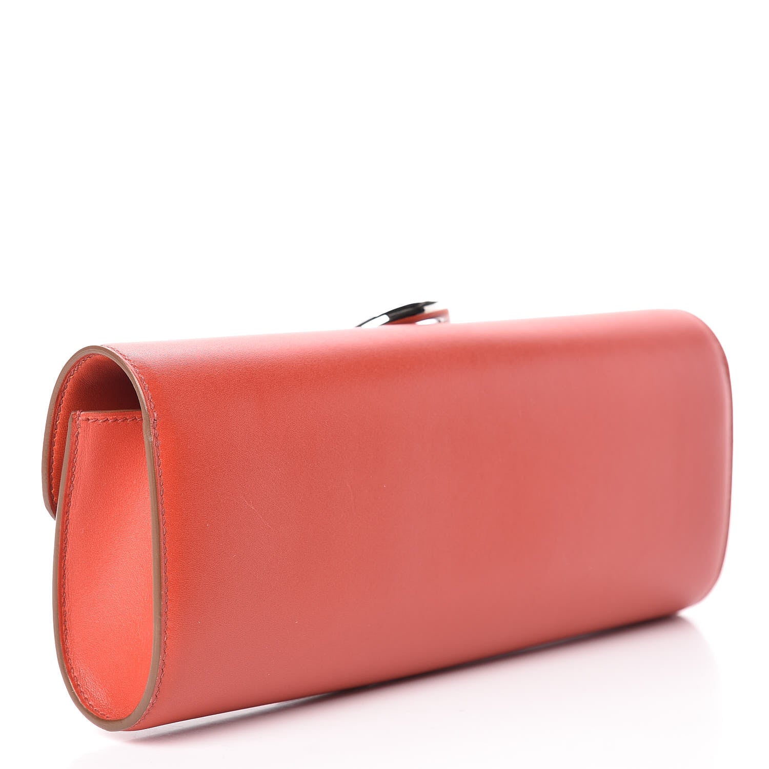 Hermes Tadelakt Egee Clutch Sanguine 3 of 11