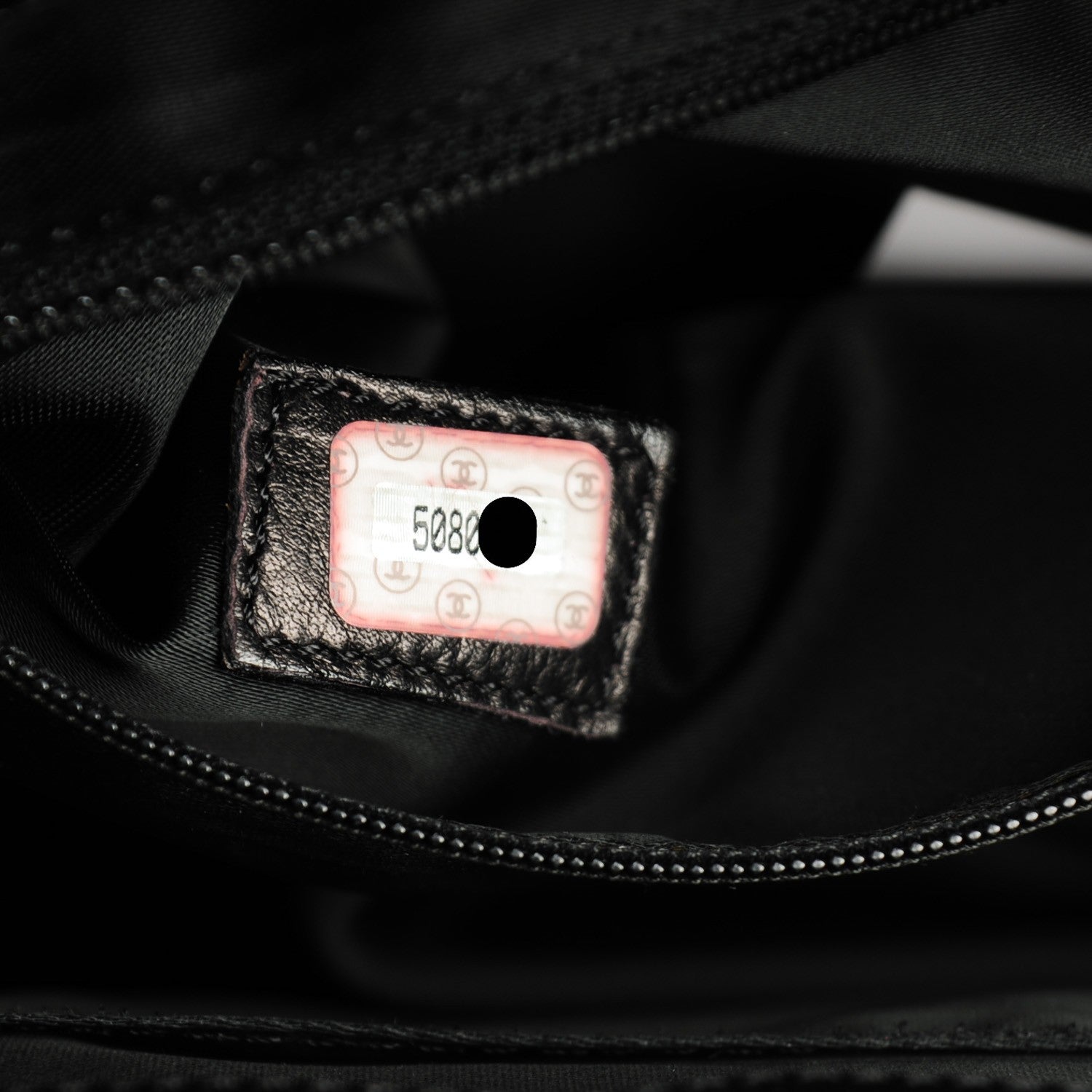 Chanel Caviar Flap Shoulder Bag Black 7 of 8