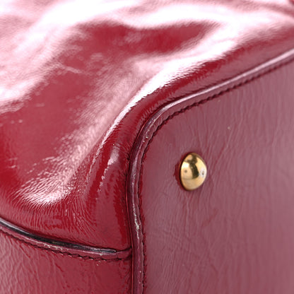 Saint Laurent Patent Calfskin Medium Muse Red 14 of 32