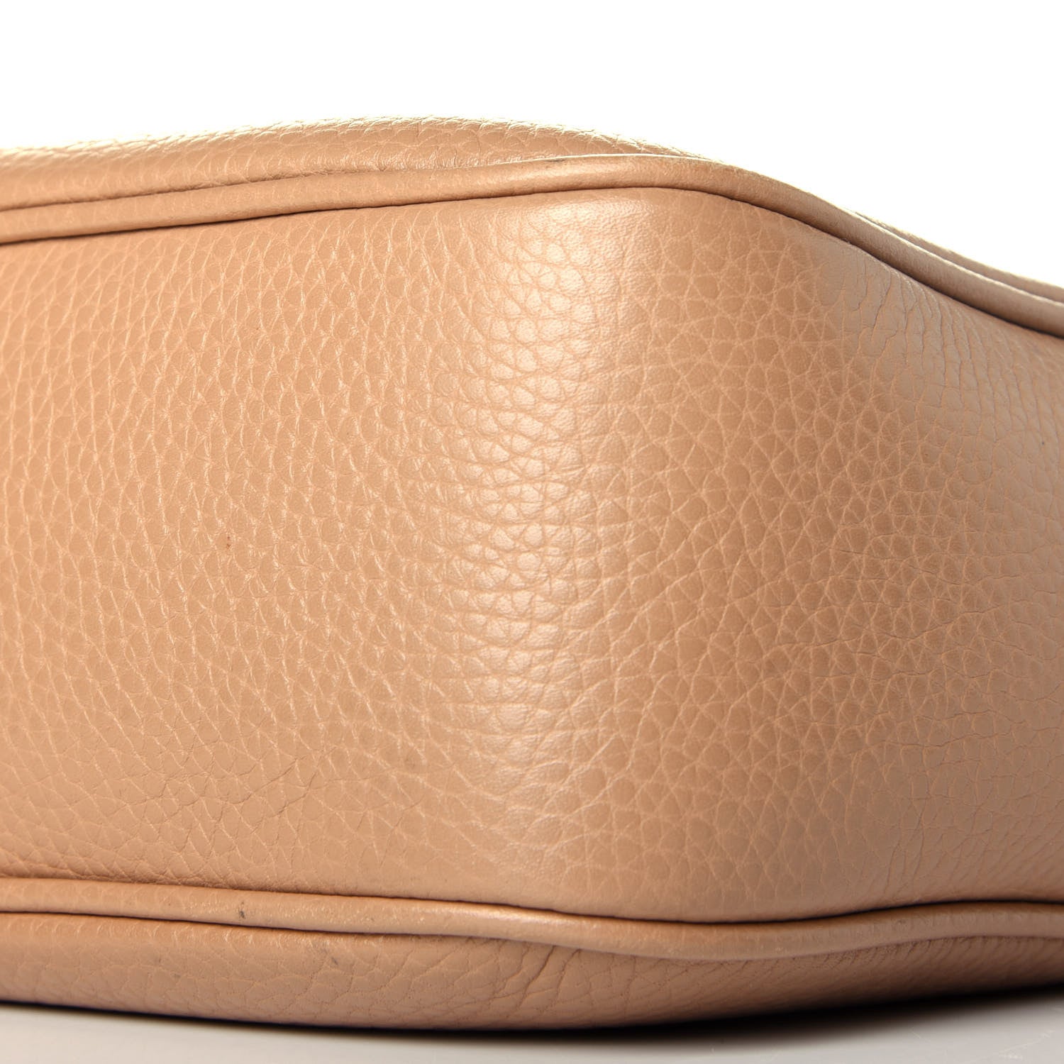 Gucci Pebbled Calfskin Small Soho Disco Bag Rose Beige 9 of 9