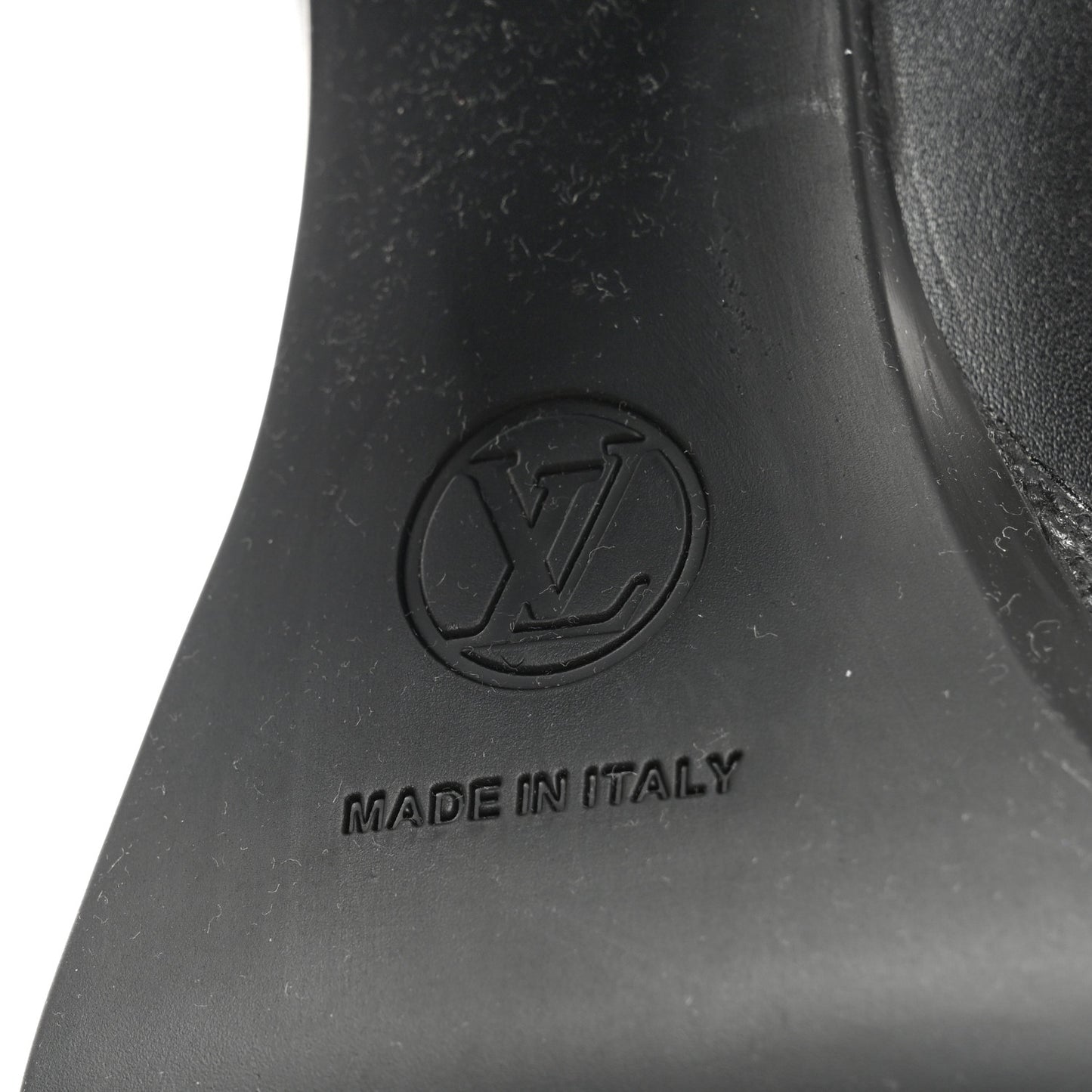 LV BEAUBOURG ANKLE BOOT 38 Black