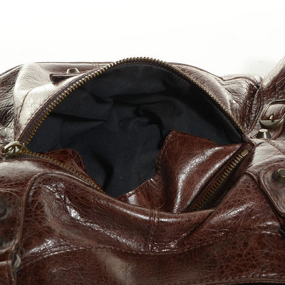Balenciaga Chevre Classic Hardware Part Time Truffle 2 of 11