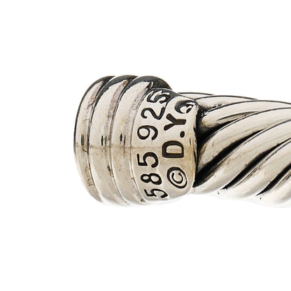 David Yurman Sterling Silver 14K Yellow Gold 5mm Triple X Cable Bracelet 4 of 4