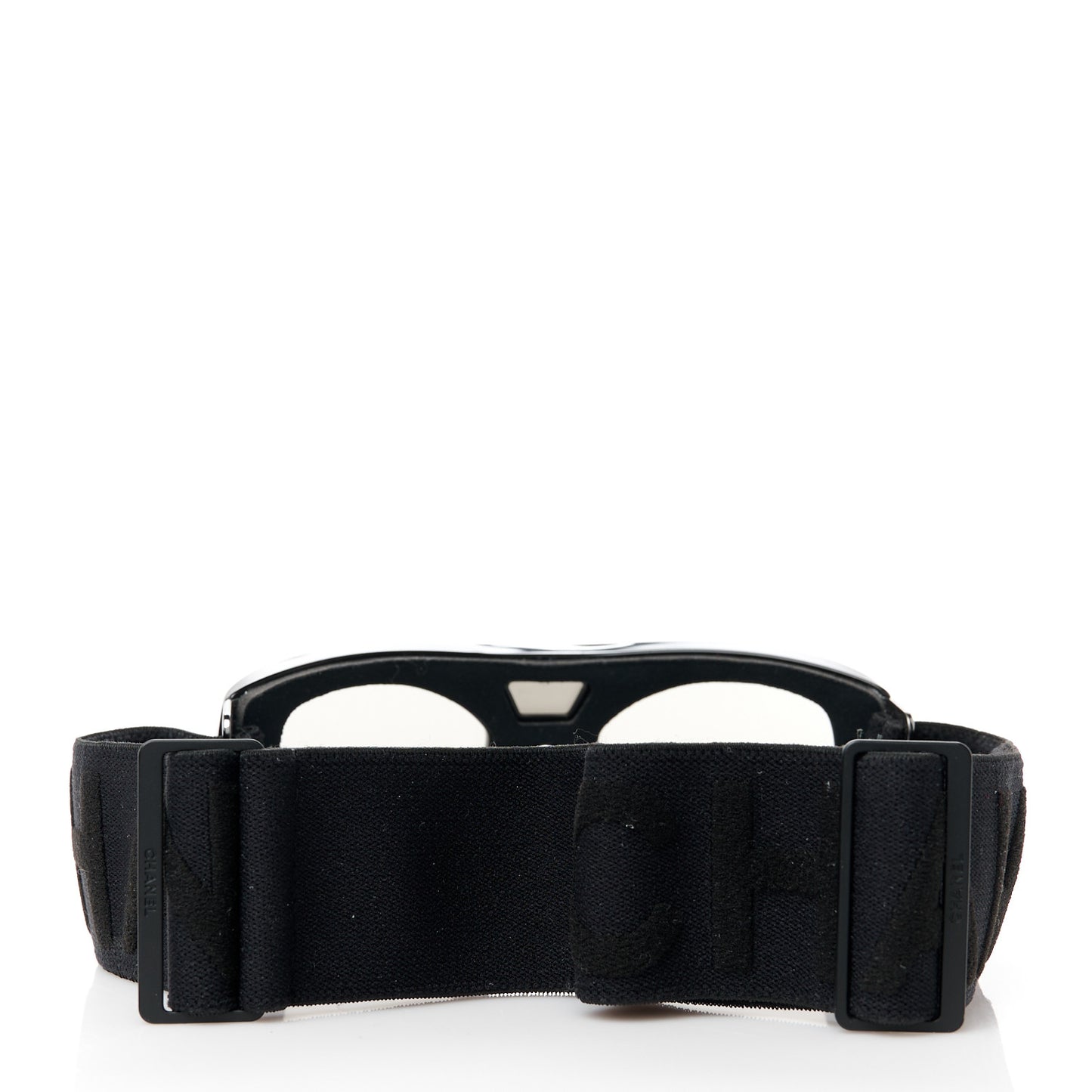 Acetate Technical Shield Sunglasses Black