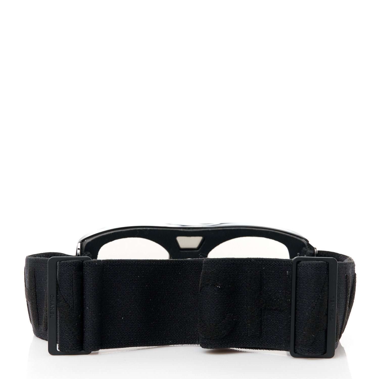 Chanel Acetate Technical Shield Sunglasses Black 4 of 6