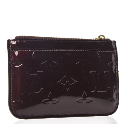 Louis Vuitton Vernis Key Pouch Amarante 3 of 7
