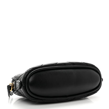 Gucci Calfskin Matelasse GG Marmont Key Pouch Black 4 of 7