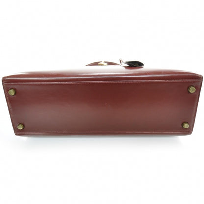 Hermes Box Kelly 32 Bordeaux 4 of 10