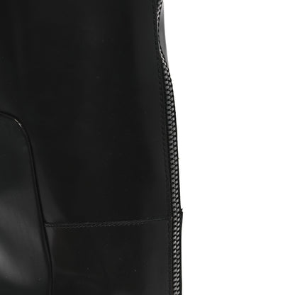 Jimmy Choo Burnished Brushed Calfskin Brooklyn 50 Boots 36.5 Black Gold 10 of 12