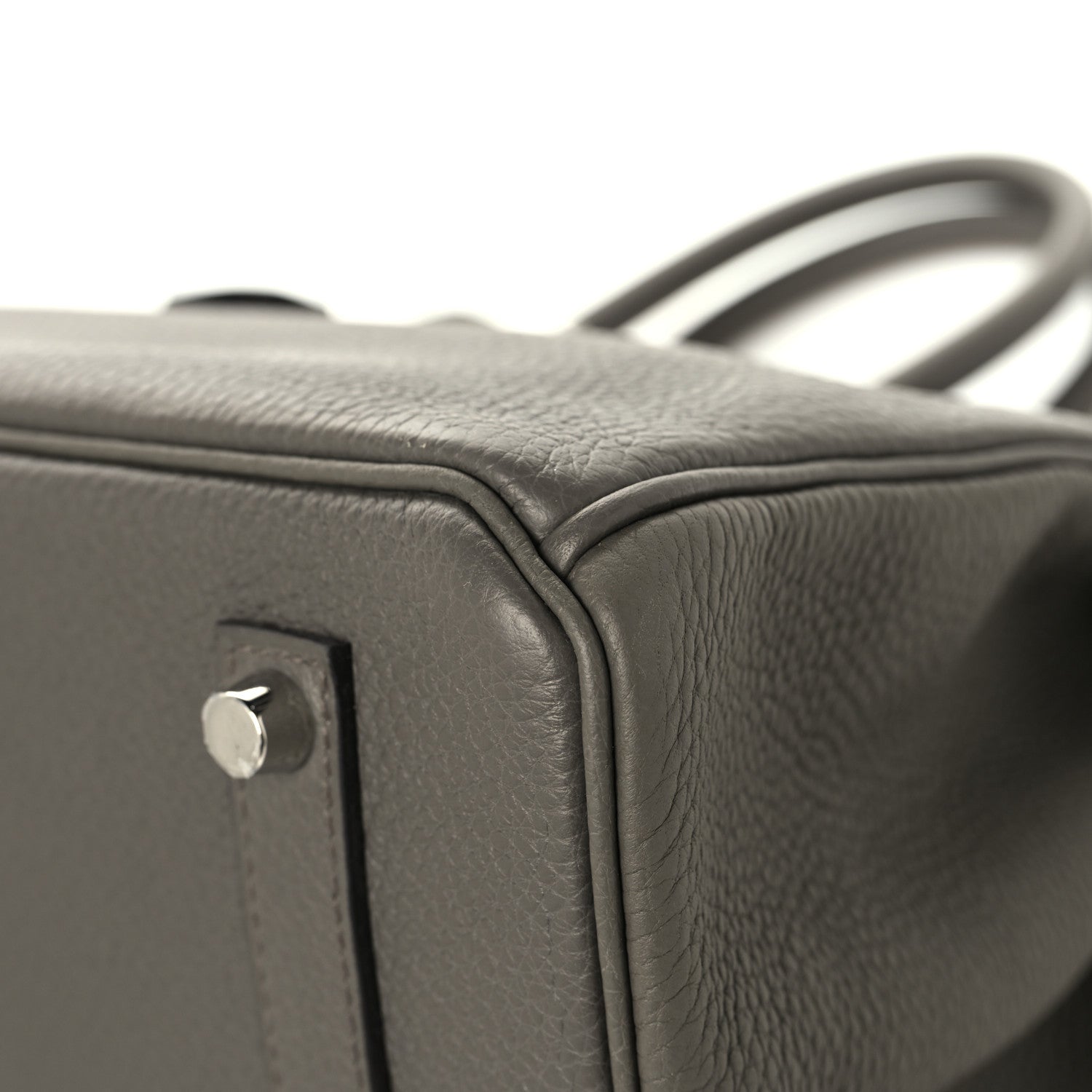 Hermes Togo BIRKIN 35 Etain 10 of 13