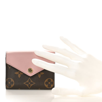 Louis Vuitton LOUIS VUITTON Monogram Zoe Wallet Rose Ballerine 2 of 8