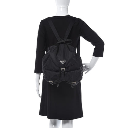 Prada Nylon Vela Small Backpack Black 2 of 9