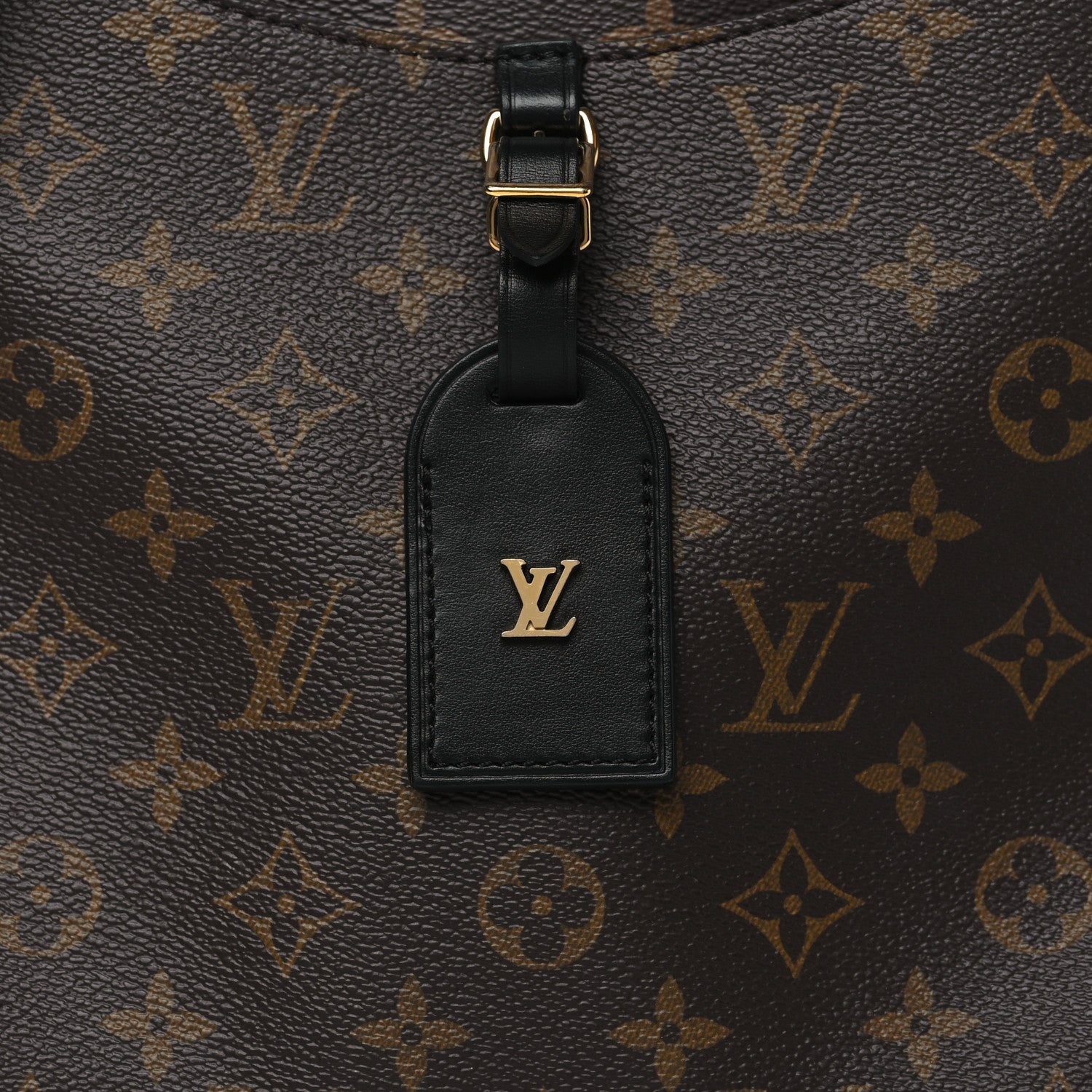 Louis Vuitton Monogram Odeon MM Black 7 of 9