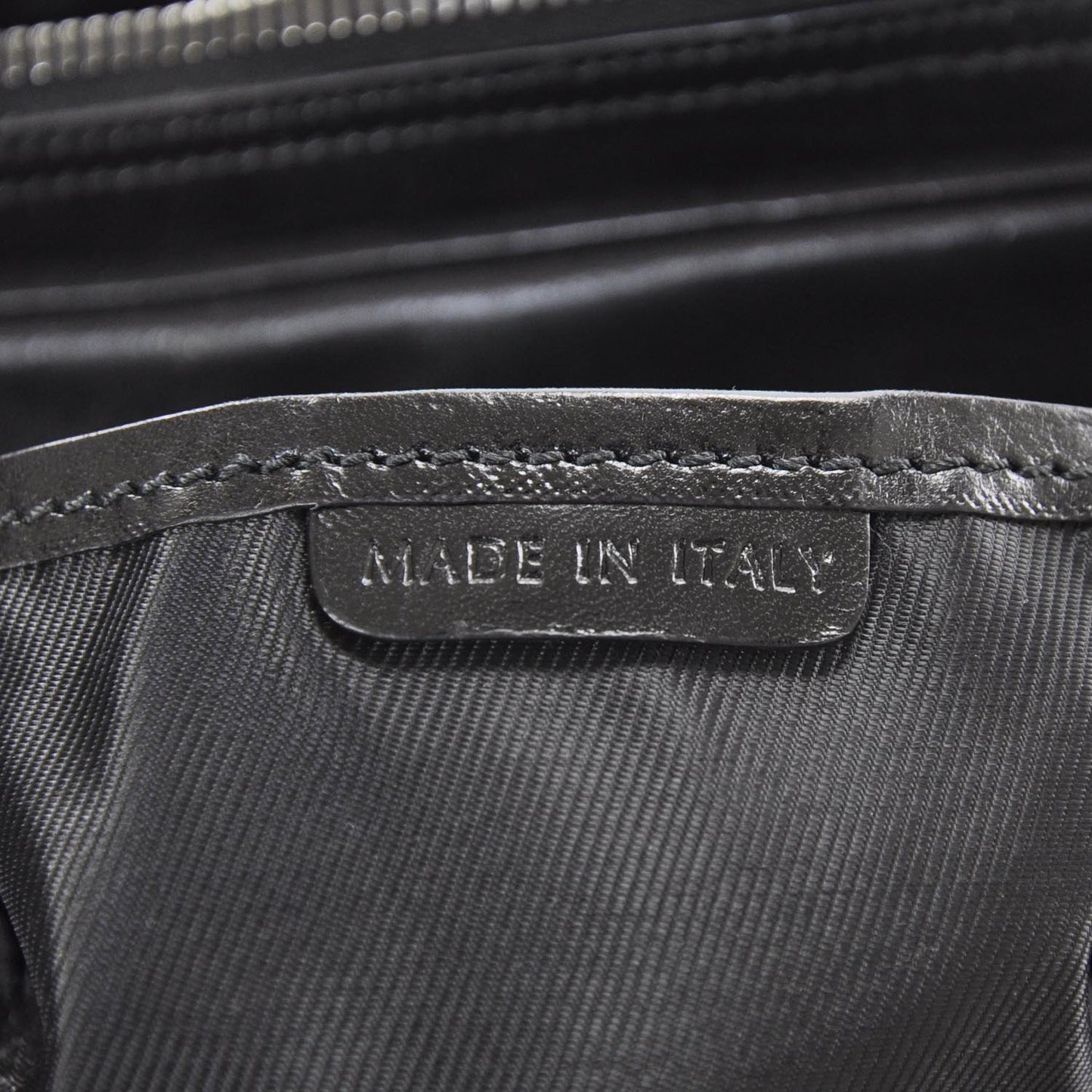 Prorsum Leather Studded Knight Satchel Black
