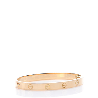 Cartier 18K Yellow Gold LOVE Bracelet 17 3 of 8
