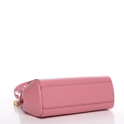 Dolce & Gabbana Dauphine Love Small Miss Sicily Satchel Pink 4 of 6