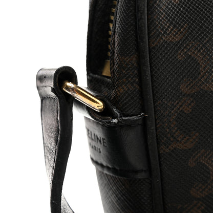 Celine Triomphe Canvas Medium Messenger Bag Black 11 of 13