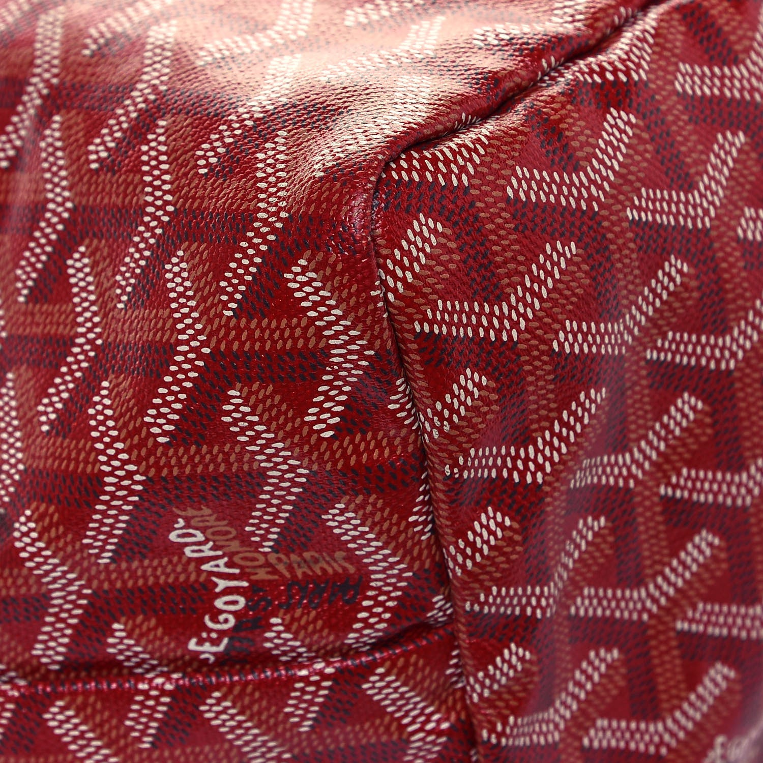 Goyard Goyardine Saint Louis PM Red 8 of 11