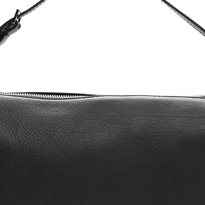 The Row Grained Calfskin 90's Bag Black 8 of 10