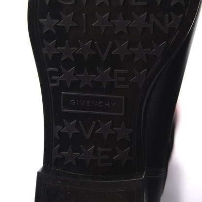Givenchy Knit Rubber Storm Over The Knee Boots 37 Black 6 of 7