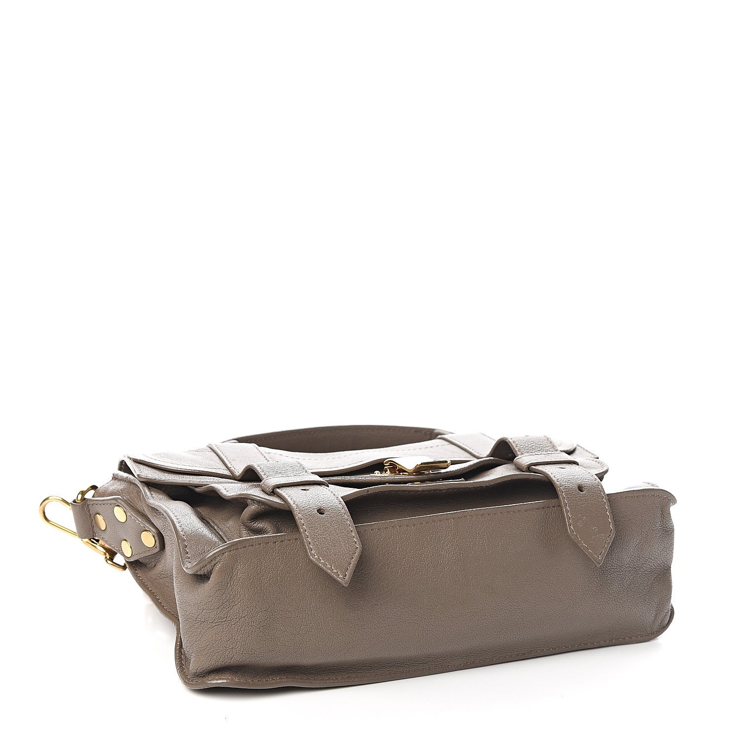 Proenza Schouler Lambskin Tiny PS1 Satchel Smoke 3 of 10