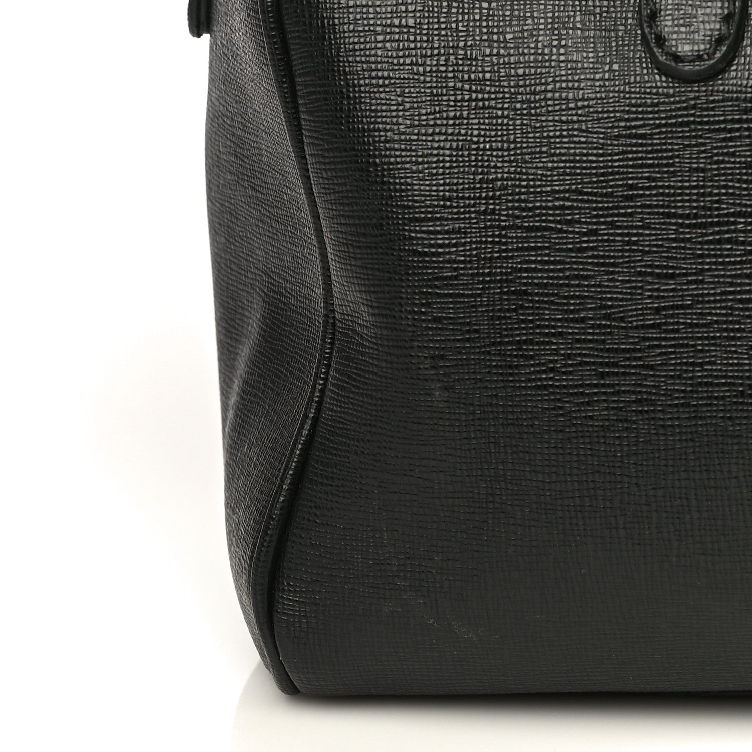 Versace Saffiano Calfskin Palazzo Duffle Bag Black 19 of 19
