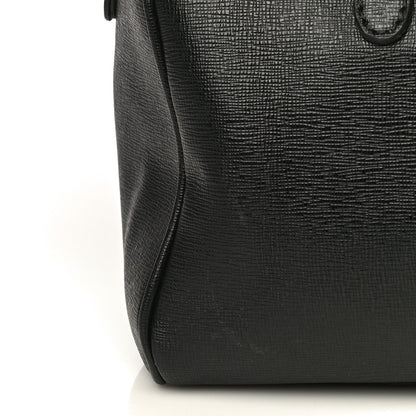 Versace Saffiano Calfskin Palazzo Duffle Bag Black 19 of 19