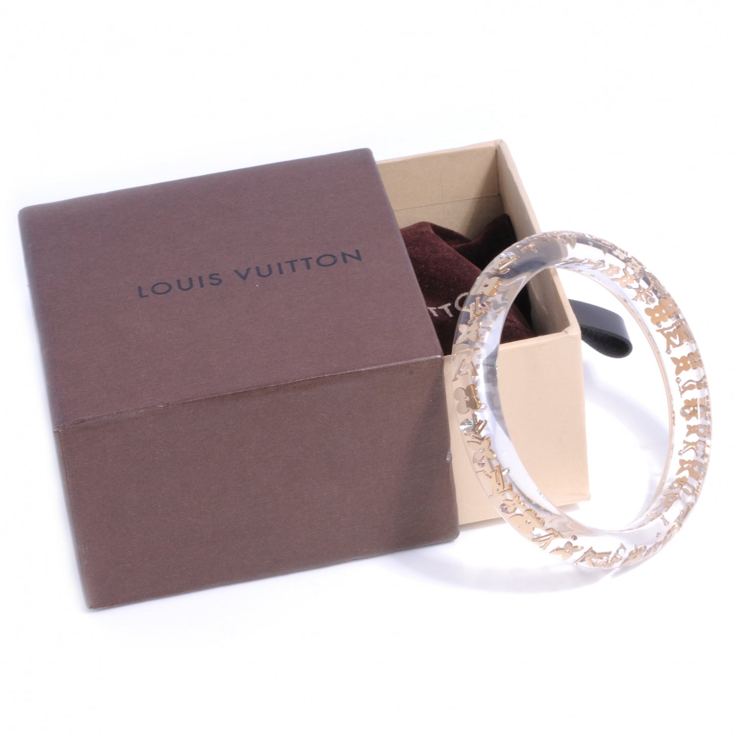Inclusion Bracelet PM Medium Size Transparent
