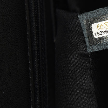 Chanel Sequin Lambskin Jumbo Moonlight on Water Flap Black 6 of 9