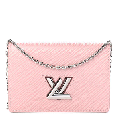 Louis Vuitton Epi Twist Belt Chain Wallet Rose Ballerine 1 of 11