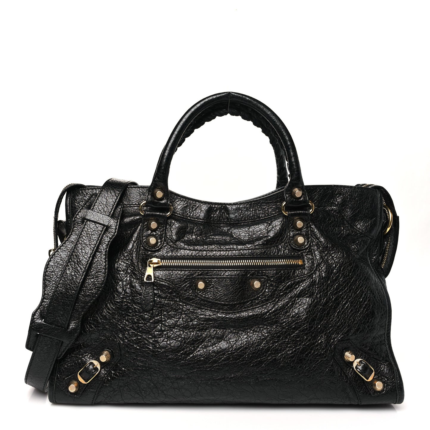 Agneau Giant 12 Gold Hardware City Black