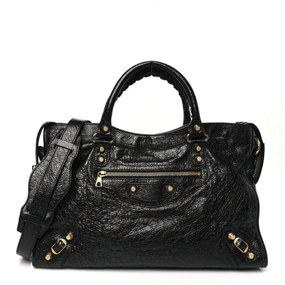 Balenciaga Agneau Giant 12 Gold Hardware City Black 1 of 10