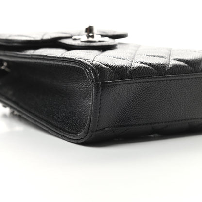 Chanel Caviar Quilted Classic Phone Holder Black 10 of 12