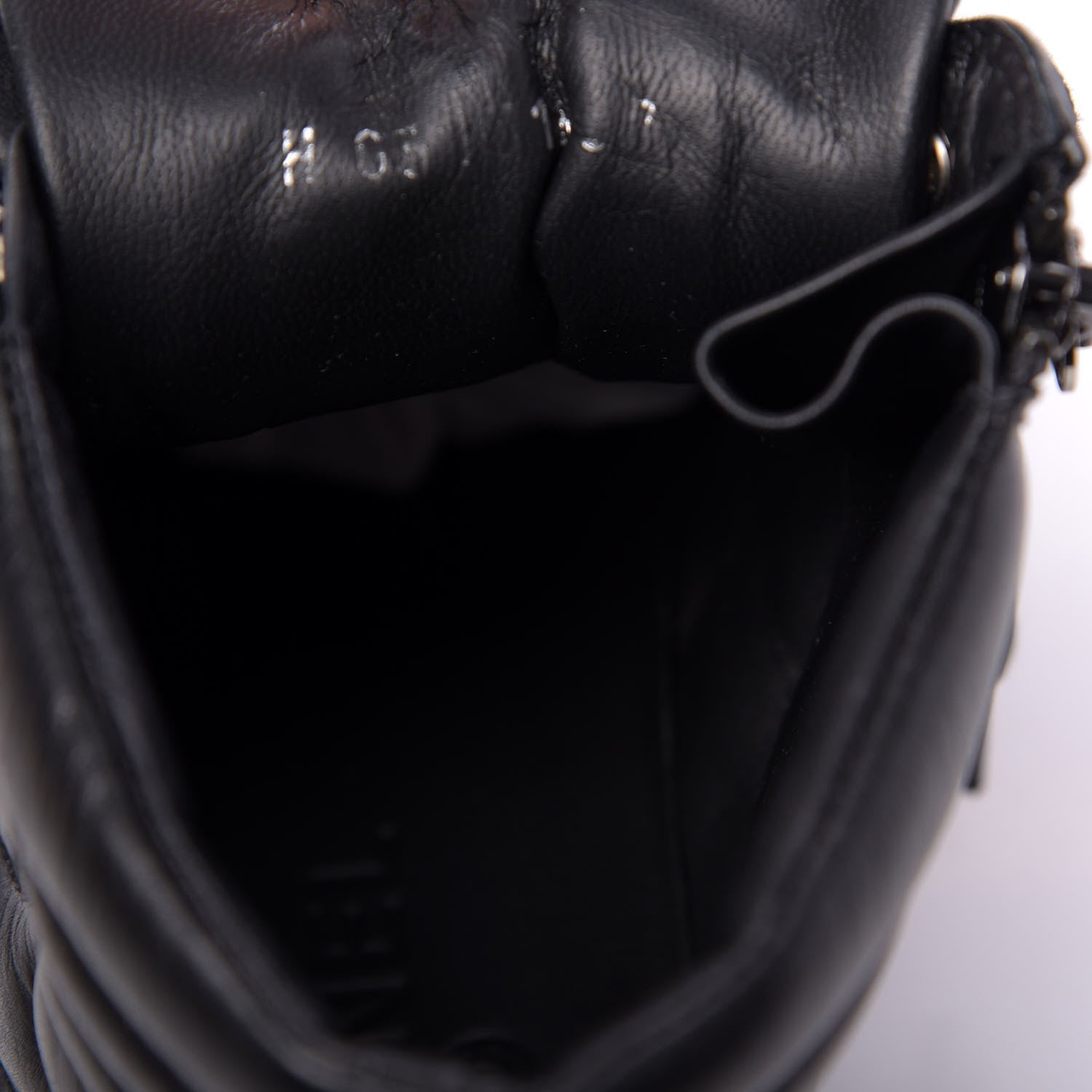 Chanel Lambskin Zipped Chain CC Sneakers 37 Black 9 of 9