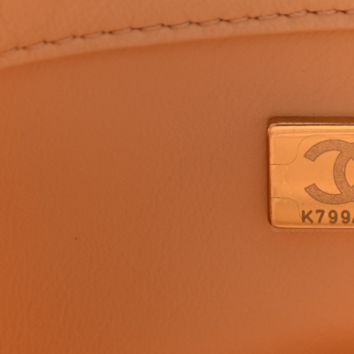 Chanel Lambskin Quilted Mini Rectangular Pearl Crush Flap Beige 7 of 11
