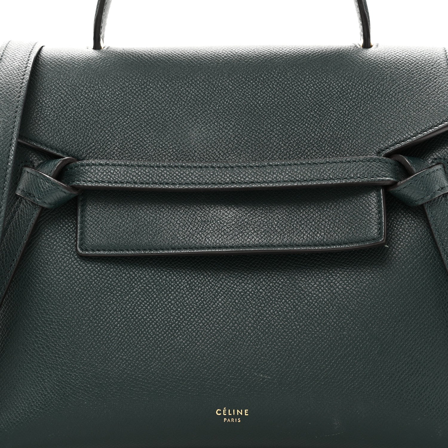 Celine Grained Calfskin Micro Belt Bag Amazone 8 of 10