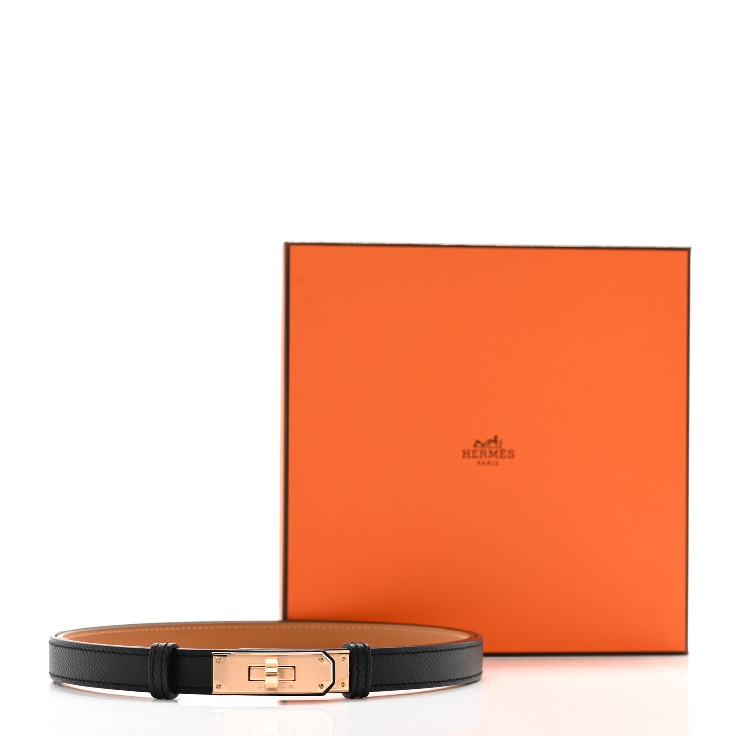 Hermes Epsom Kelly Belt Black 4 of 4