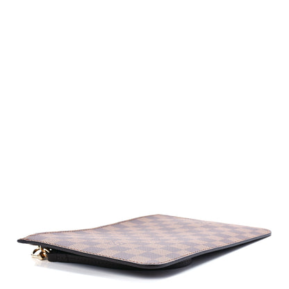 Louis Vuitton Damier Ebene Neverfull MM GM Pochette 4 of 10