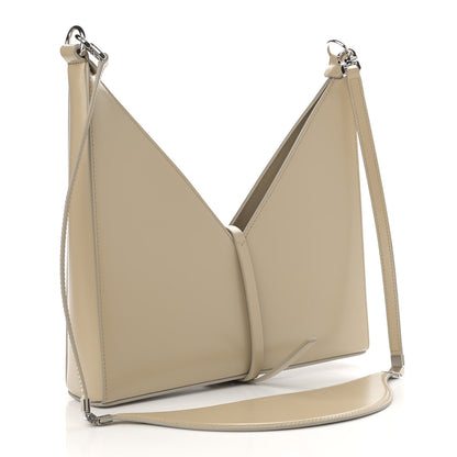 Givenchy Box Calfskin Small Cut Out Shoulder Bag Beige 2 of 9