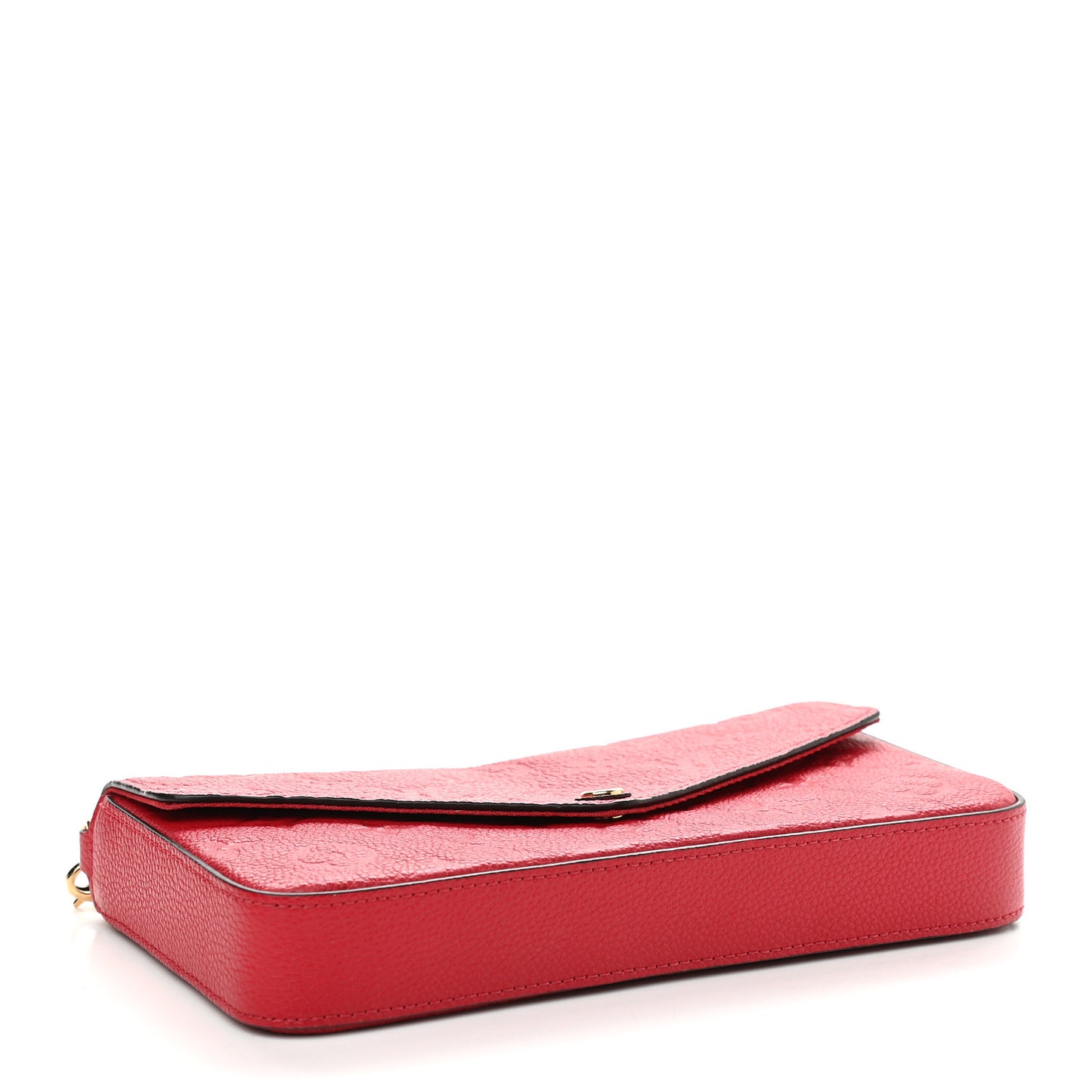 Empreinte Pochette Felicie Chain Wallet Scarlet