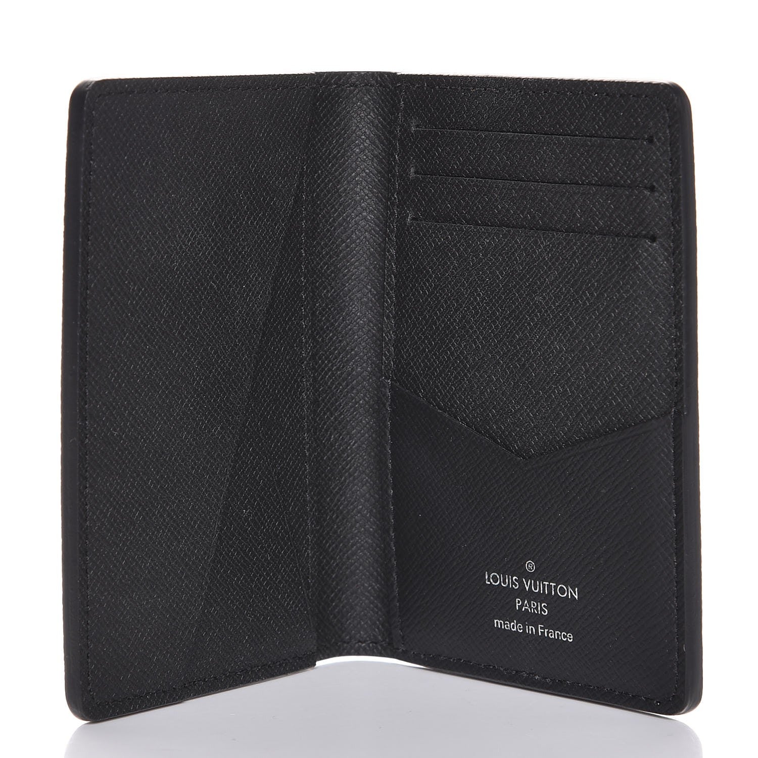 Louis Vuitton Taiga Pocket Organizer NM Black Gris 5 of 8