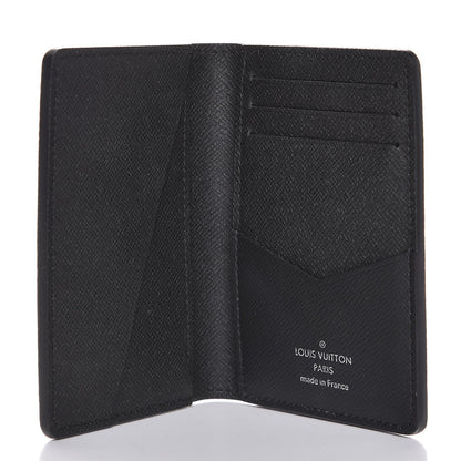 Louis Vuitton Taiga Pocket Organizer NM Black Gris 5 of 8