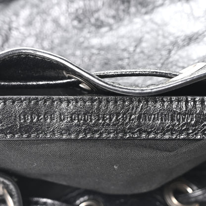 Balenciaga Agneau Arena Le Cagole Bucket Bag XS Black 8 of 11