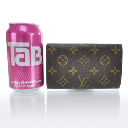 Louis Vuitton Monogram Porte-Monnaie Tresor Wallet 2 of 8